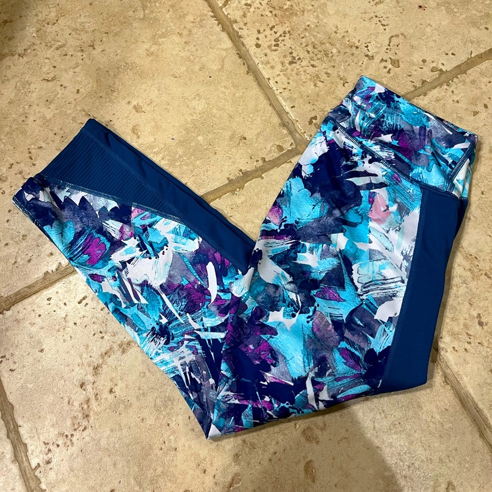 Tek Gear colorful cropped leggings